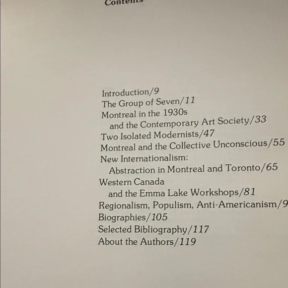 Modern Painting in Canada Hardcover Art Book - Pale Green Cover - Picture 4 of 13